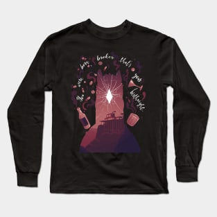 "You were born Broken." Long Sleeve T-Shirt